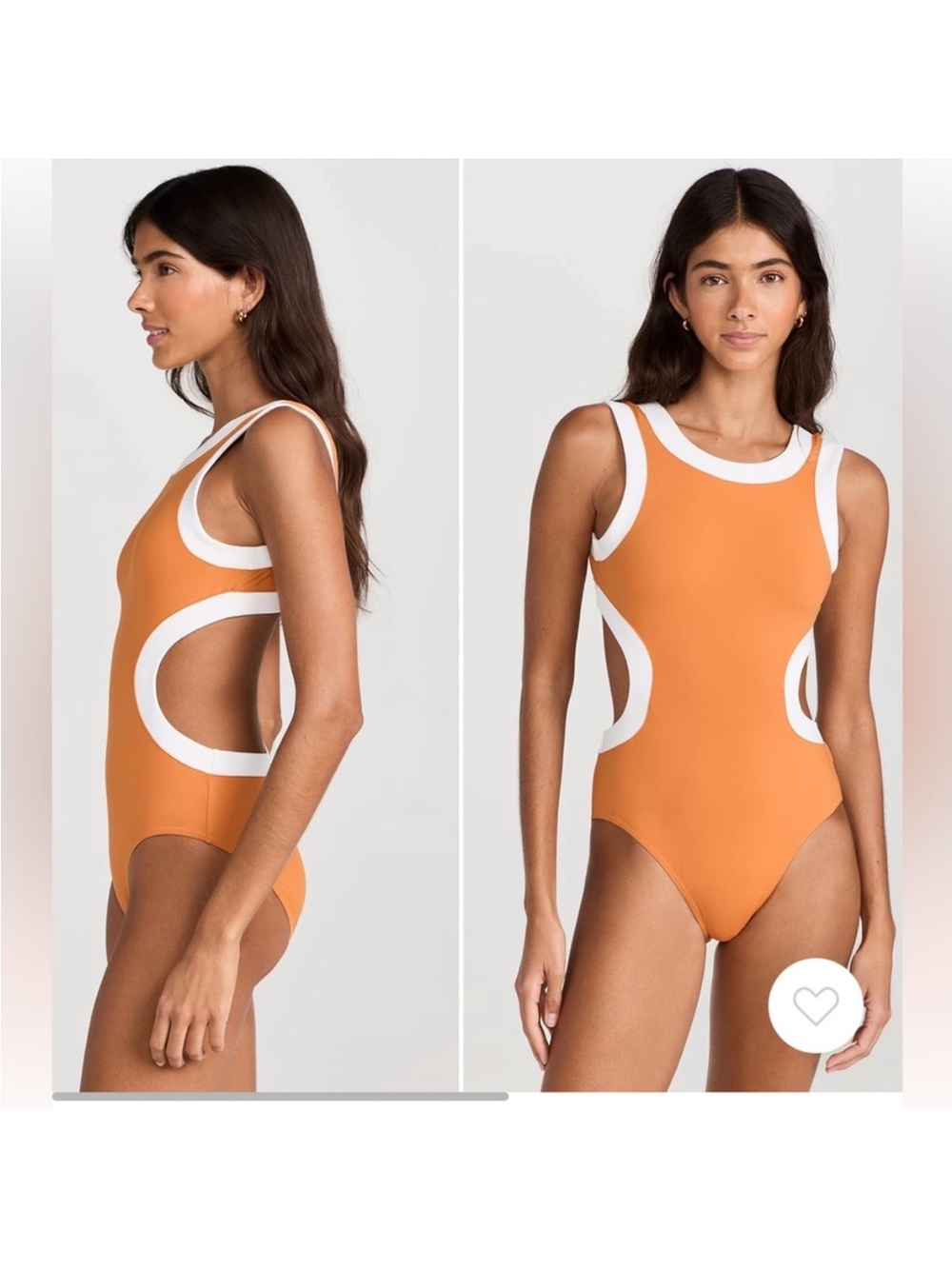 Staud Dolce One-Piece Swimsuit read description